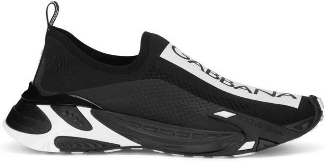 Dolce  Gabbana Fast mesh sneakers Black
