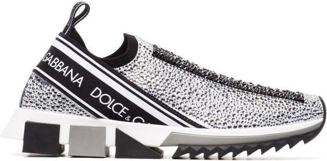 Dolce  Gabbana Sorrento slip-on sneakers White