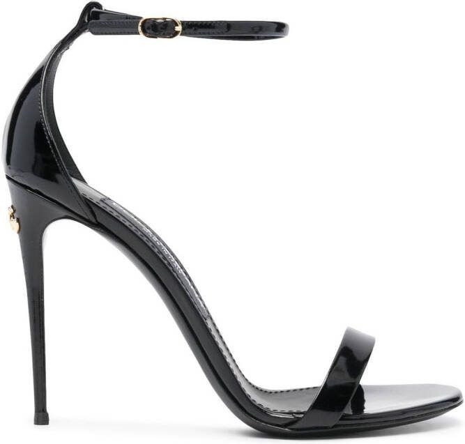 Dolce  Gabbana 105mm Keira sandals Black