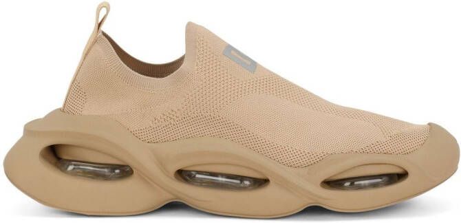 Dolce  Gabbana Wave slip-on sneakers Neutrals