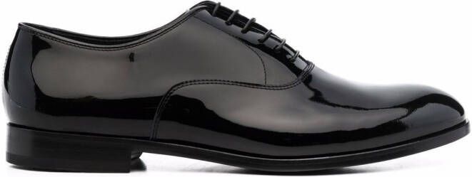 Doucal's pointed toe loafers Black