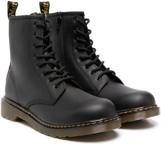 Dr. Martens Kids TEEN Fiori ankle boots Black