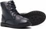 Age of Innocence Gents lace-up leather ankle boots Blue - Thumbnail 2