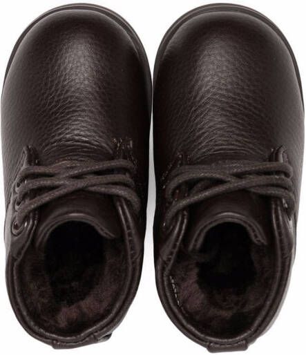 Age of Innocence Gents lace-up leather ankle boots Brown