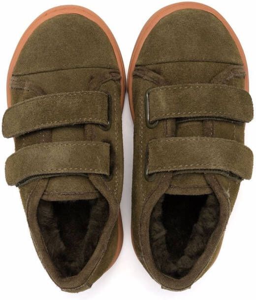 Age of Innocence Gents touch-strap suede sneakers Green