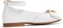 ANDANINES bow-embellished ballerina shoes White - Thumbnail 2