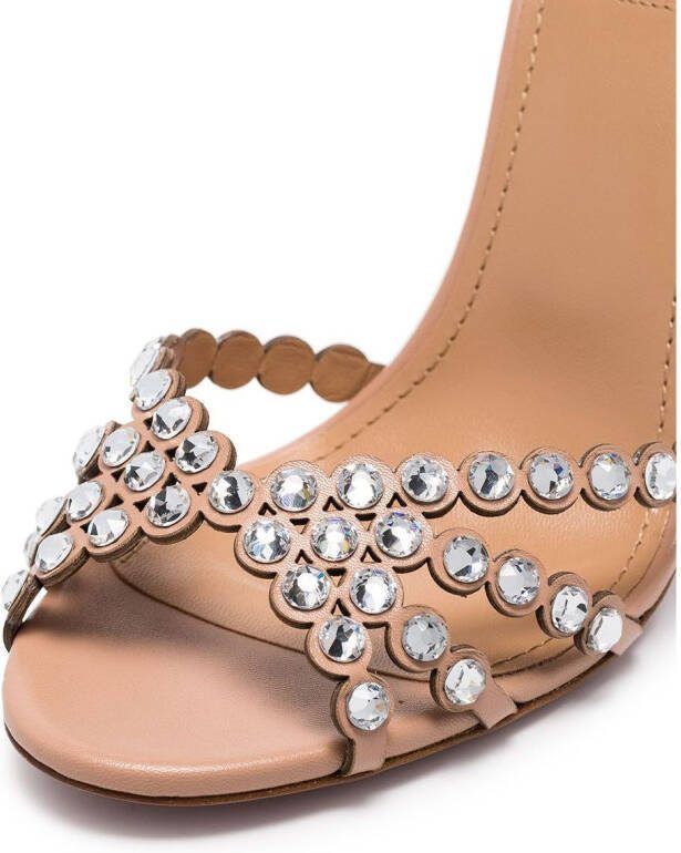 Aquazzura 105mm Tequila sandals Pink - Picture 3