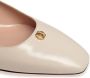 Bally Emblem-plaque leather pumps Neutrals - Thumbnail 3