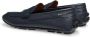 Bally Kerbs Driver in Grained Leather wide foot morphology Black - Thumbnail 3
