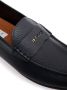Bally Kerbs Driver in Grained Leather wide foot morphology Black - Thumbnail 4