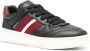 Bally logo-debossed leather sneakers Black - Thumbnail 1