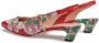Bally Sylt 35mm strawberry-print leather pumps Red - Thumbnail 3