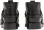 Burberry buckled leather biker boots Black - Thumbnail 3