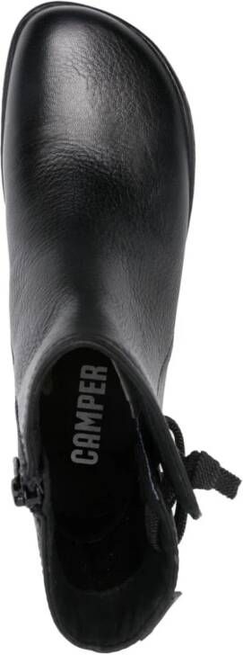 Camper Peu Cami leather boots Black