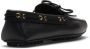 Car Shoe bow-detail leather driving shoes Black - Thumbnail 2