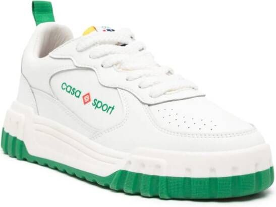 Casablanca The Court leather sneakers White