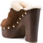 Dolce  Gabbana 130mm suede platform clogs Brown - Thumbnail 3
