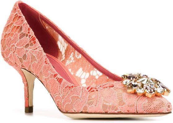 Dolce  Gabbana 70mm Bellucci heeled pumps Pink - Picture 1