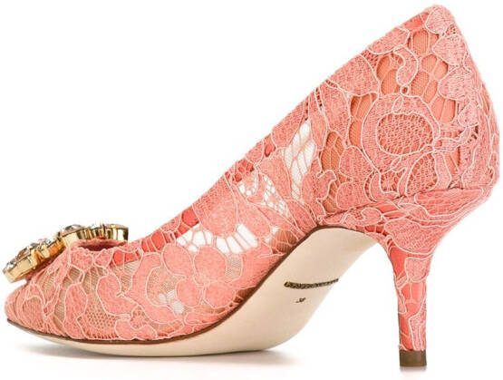 Dolce  Gabbana 70mm Bellucci heeled pumps Pink - Picture 2