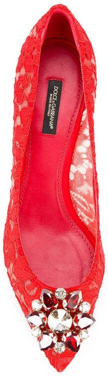 Dolce  Gabbana 70mm Bellucci heeled pumps Red - Picture 3