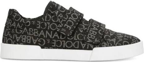 Dolce  Gabbana Kids Portofino low-top sneakers Black