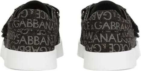 Dolce  Gabbana Kids Portofino low-top sneakers Black