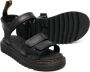 Dr. Martens Kids logo-print open-toe sandals Black - Thumbnail 2