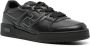 FENDI Match leather sneakers Black - Thumbnail 1