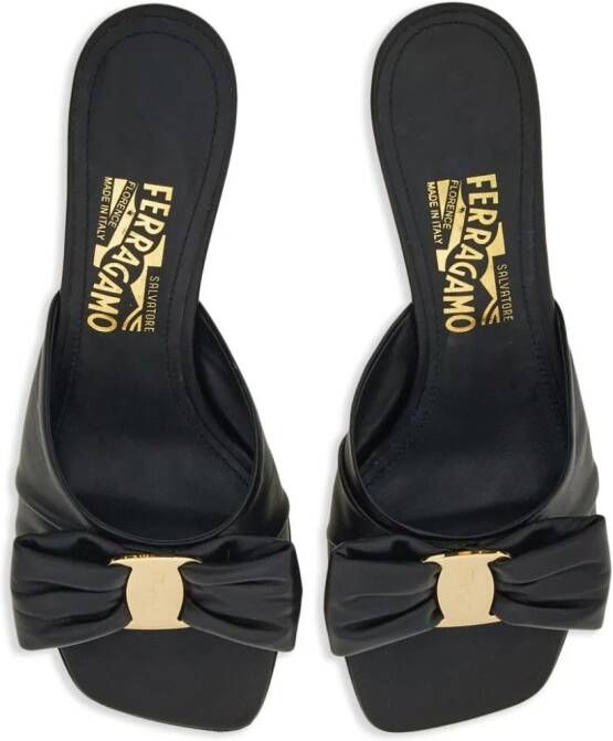 Ferragamo Padded Vara 55mm sandals Black