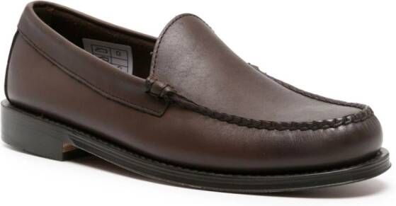 G.H. Bass  Co. Weejuns leather loafers Brown