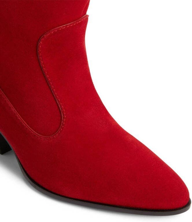Giuseppe Zanotti 55mm Elna boots Red