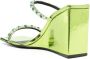 Giuseppe Zanotti Shangay 105mm leather sandals Green - Thumbnail 3