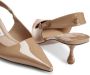 Jimmy Choo Amel 50mm leather pumps Neutrals - Thumbnail 3