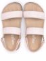 Kenzo Kids logo-print double strap sandals Pink - Thumbnail 3