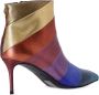 KG Kurt Geiger Belgravia 65mm metallic-finish ankle boots Blue - Thumbnail 2