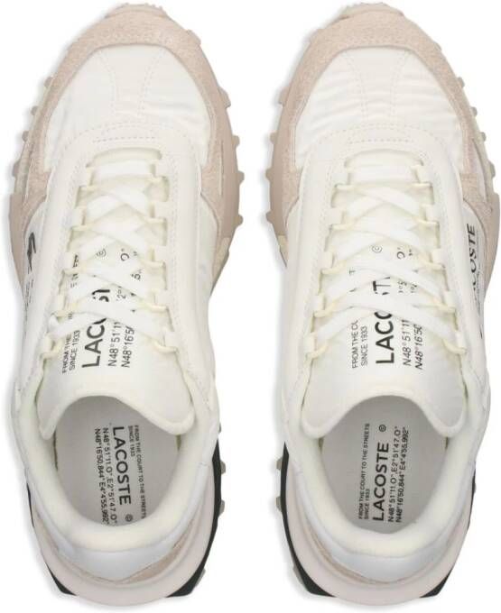 Lacoste Elite Active logo-print sneakers Neutrals