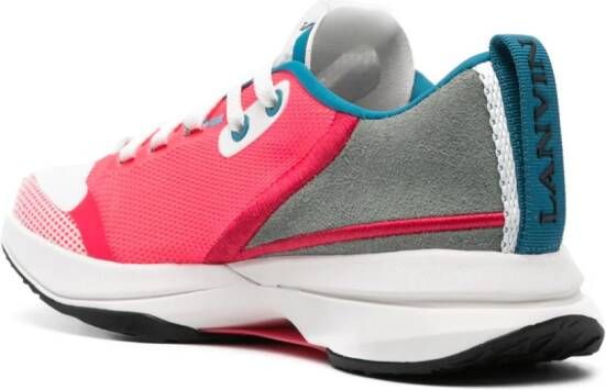 Lanvin L-I mesh sneakers Pink