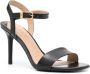 Lauren Ralph Lauren Gwen 100mm leather sandals Black - Thumbnail 1