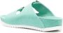 Le Silla buckle-detail open-toe slides Blue - Thumbnail 3