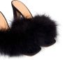 Maison Margiela Feather 90mm satin sandals Black - Thumbnail 4
