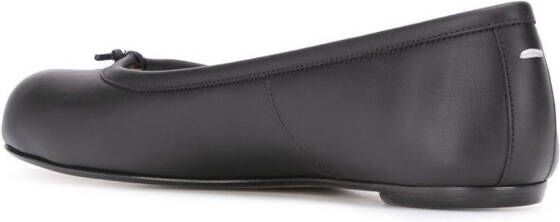 Maison Margiela Tabi leather ballerina shoes Black - Picture 2