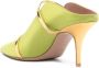 Malone Souliers Maureen 70mm satin mules Green - Thumbnail 2