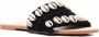 Manebi embellished open-toe slides Black - Thumbnail 2