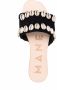 Manebi embellished open-toe slides Black - Thumbnail 4