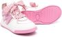Monnalisa faux-leather high-top sneakers Pink - Thumbnail 2