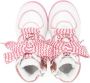 Monnalisa faux-leather high-top sneakers Pink - Thumbnail 3