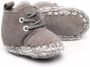 Mou Kids knitted stitch detail boots Grey - Thumbnail 2