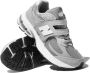 New Balance Kids 2002 Hook  Loop panelled sneakers Silver - Thumbnail 1