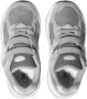 New Balance Kids 2002 Hook  Loop panelled sneakers Silver - Thumbnail 2
