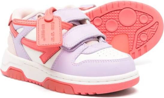 Off-White Kids Out Of Office leather sneakers